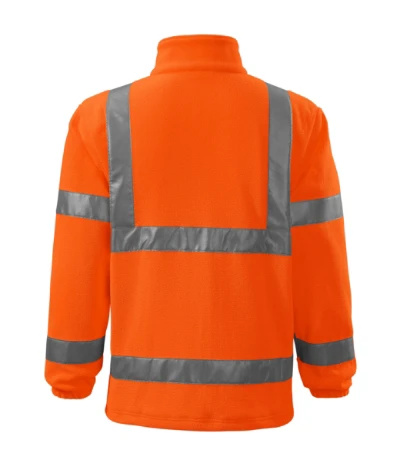 HV Fleece Jacket Polár unisex fluoreszkáló narancssárga 