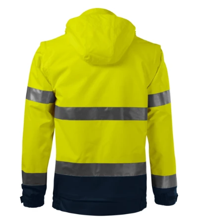 HV Guard 4 in 1 Jacket unisex fluoreszkáló sárga 
