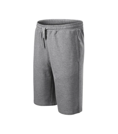 Comfy Rövidnadrág férfi sötétszürke melírozott 
