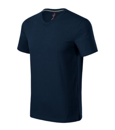 Action V-neck Póló férfi tengerészkék 