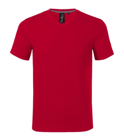 Action V-neck Póló férfi F1 piros 