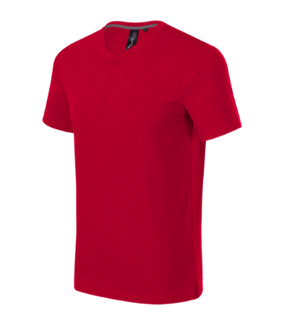 Action V-neck Póló férfi F1 piros 
