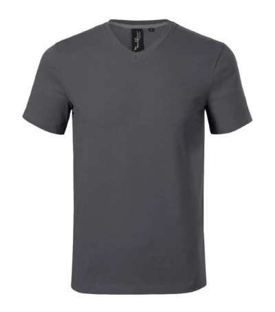 Action V-neck Póló férfi light anthracite 