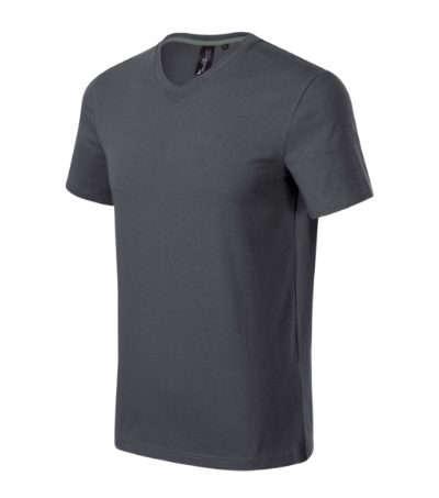 Action V-neck Póló férfi light anthracite 