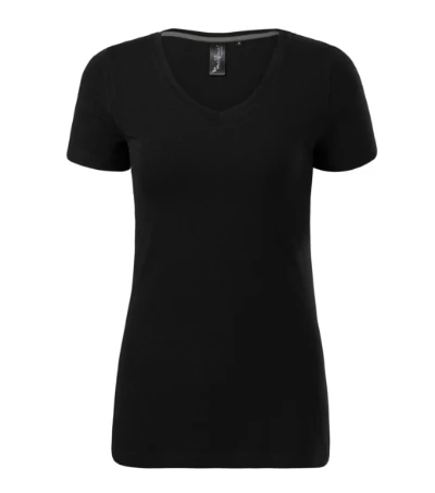 Action V-neck Póló női fekete 