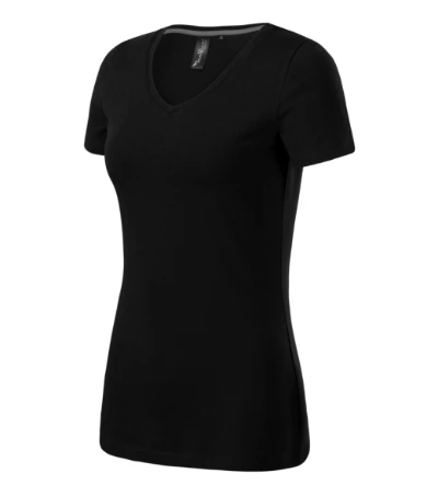 Action V-neck Póló női fekete 