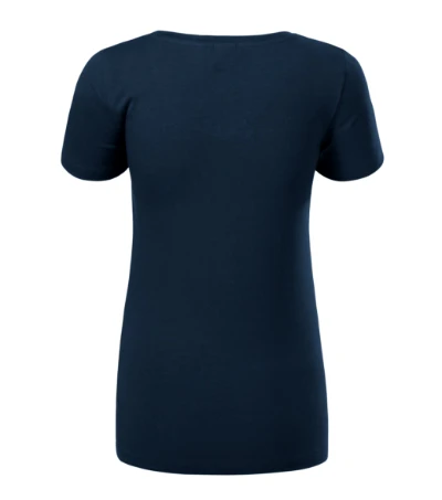 Action V-neck Póló női tengerészkék 