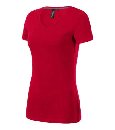 Action V-neck Póló női F1 piros 