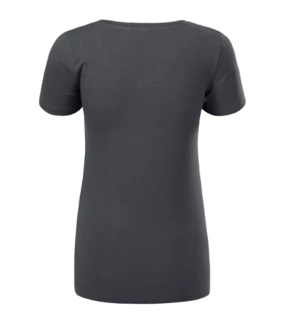 Action V-neck Póló női light anthracite 