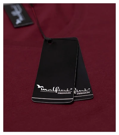 Action V-neck Póló női garnet 