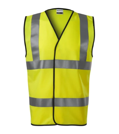 HV Bright Biztonsági mellény unisex fluoreszkáló sárga 