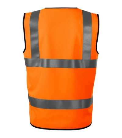 HV Bright Biztonsági mellény unisex fluoreszkáló narancssárga 