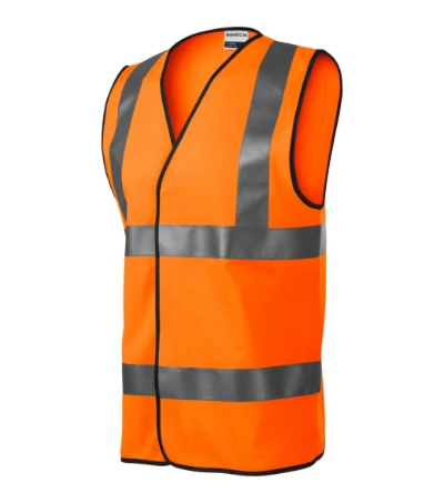 HV Bright Biztonsági mellény unisex fluoreszkáló narancssárga 