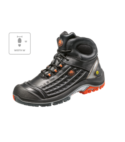 Vector W Magasszárú unisex fekete 