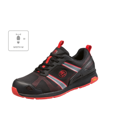 Bright 031 W Félcipő unisex fekete 