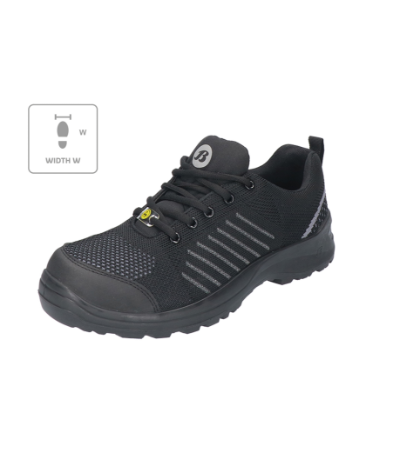 Cernan W Félcipő unisex fekete 