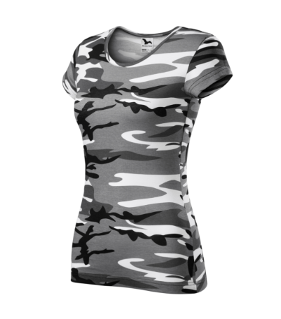Camo Pure Póló női szürke terepszín 