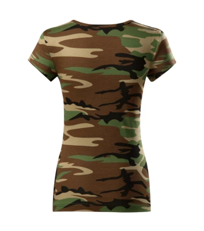 Camo Pure Póló női barna terepszín 