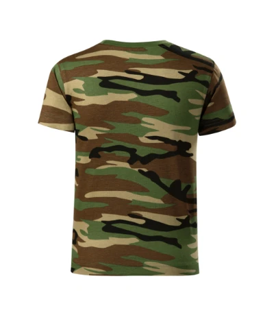 Camouflage Póló gyerek barna terepszín 