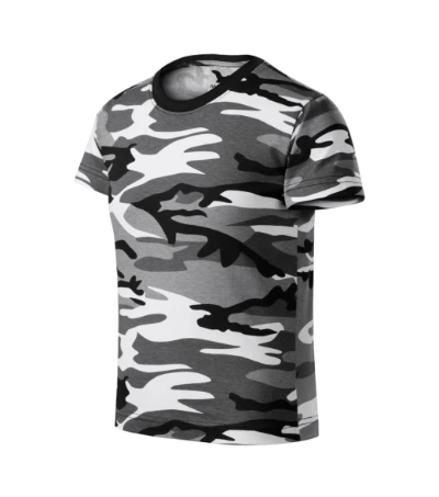 Camouflage Póló gyerek szürke terepszín 