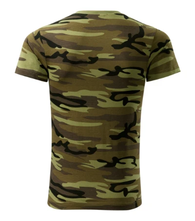 Camouflage Póló unisex zöld terepszín 