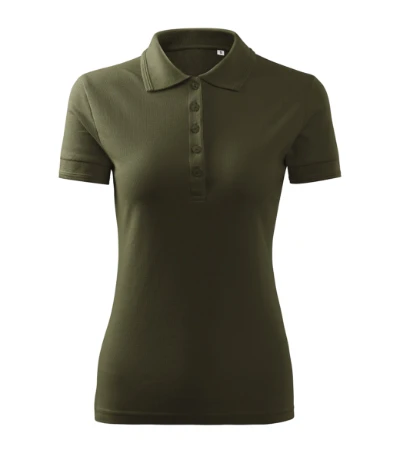 Pique Polo Free Galléros póló női military 