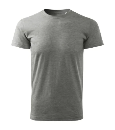 Heavy New Free Póló unisex sötétszürke melírozott 
