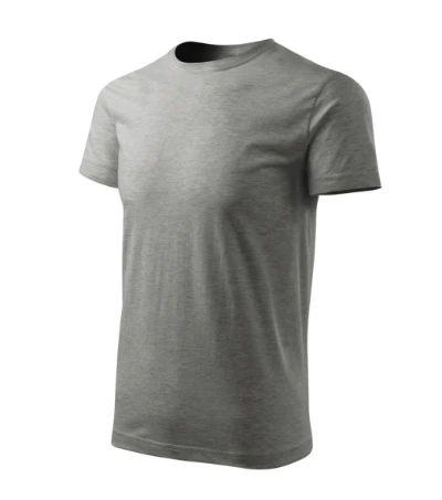 Heavy New Free Póló unisex sötétszürke melírozott 