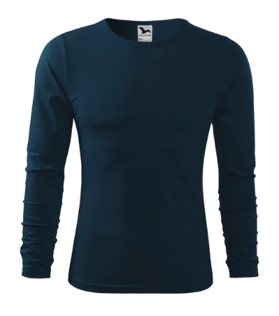 Fit-T LS Póló férfi tengerészkék 