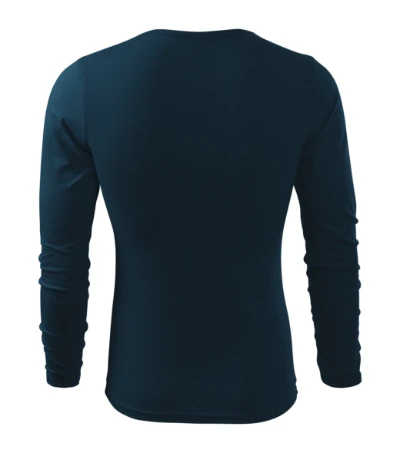 Fit-T LS Póló férfi tengerészkék 