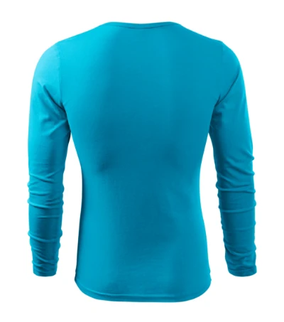 Fit-T LS Póló férfi türkiz 