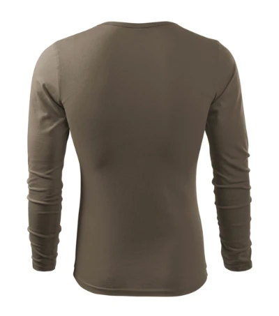 Fit-T LS Póló férfi army 