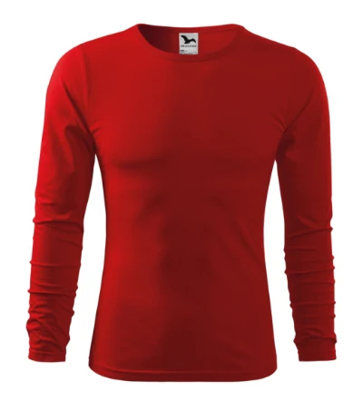 Fit-T LS Póló férfi piros 