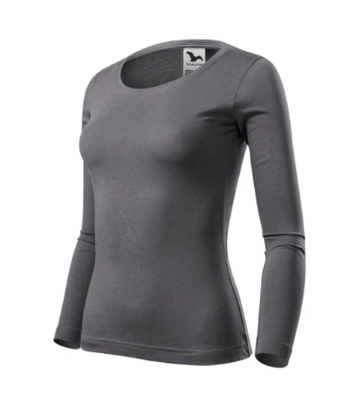 Fit-T LS Póló női acélszürke 