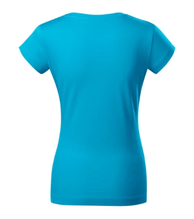 Fit V-neck Póló női türkiz 