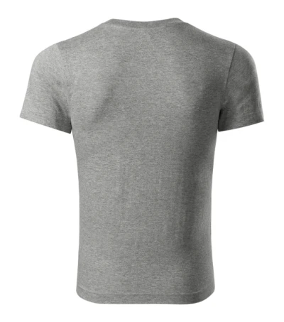Peak Póló unisex sötétszürke melírozott 