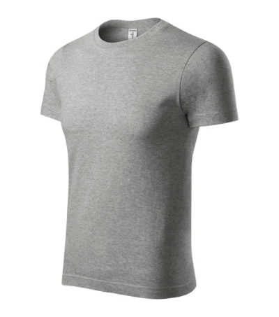 Peak Póló unisex sötétszürke melírozott 