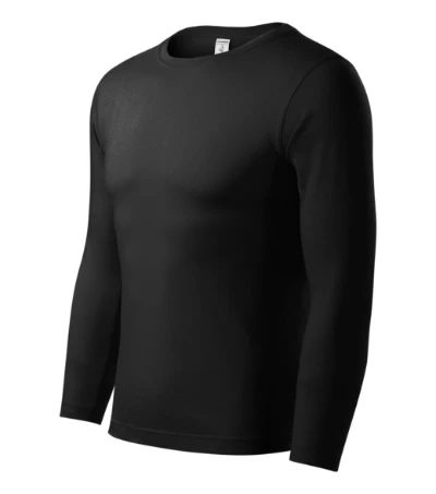 Progress LS Póló unisex fekete 