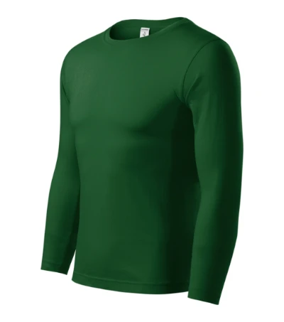 Progress LS Póló unisex üvegzöld 