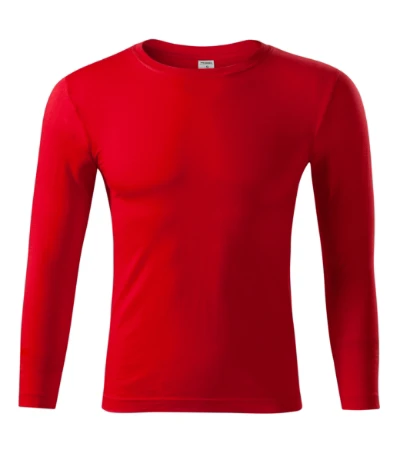 Progress LS Póló unisex piros 