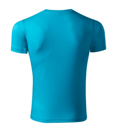 Pixel Póló unisex türkiz 