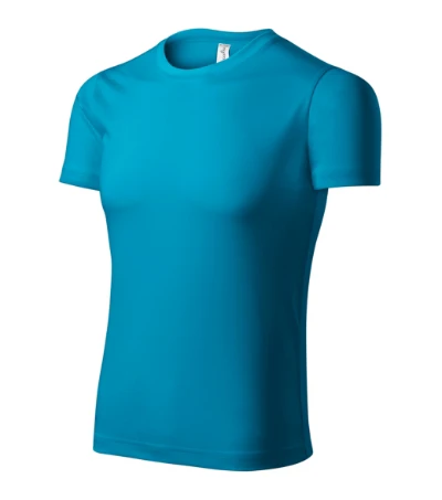Pixel Póló unisex türkiz 