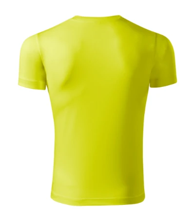 Pixel Póló unisex neon sárga 