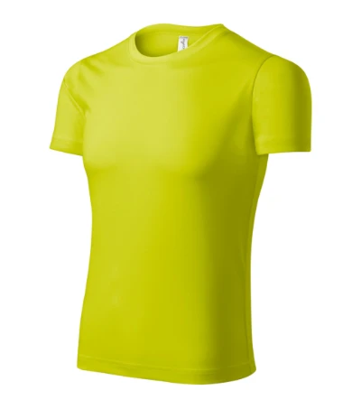 Pixel Póló unisex neon sárga 