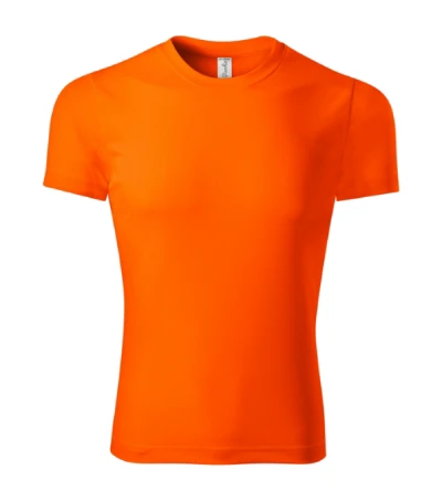 Pixel Póló unisex neon narancssárga 