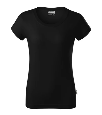 Resist Póló női fekete 01 (brand label) 