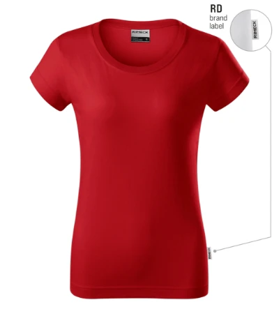 Resist Póló női piros 07 (brand label) 