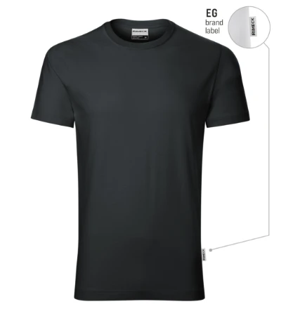 Resist heavy Póló férfi ébenszürke 94 (brand label) 