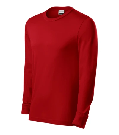 Resist LS Póló unisex piros 