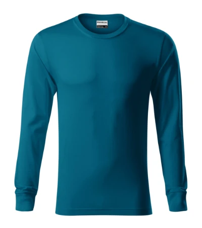 Resist LS Póló unisex petrol kék 